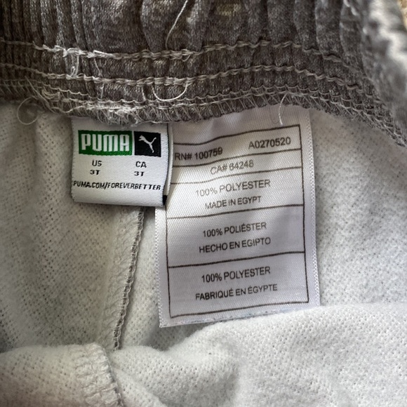 Boys PUMA Matching Sweatsuit size 3T - Picture 10 of 10